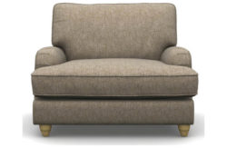 Heart of House Adeline Tweed Fabric Chair - Beige